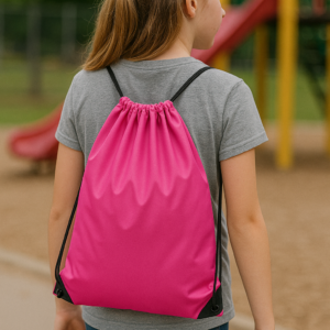 Batoh sportovní - vak - Neon Pink