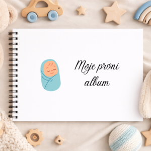 Moje první fotoalbum Zavinovačka – dětské album A4 s personalizací