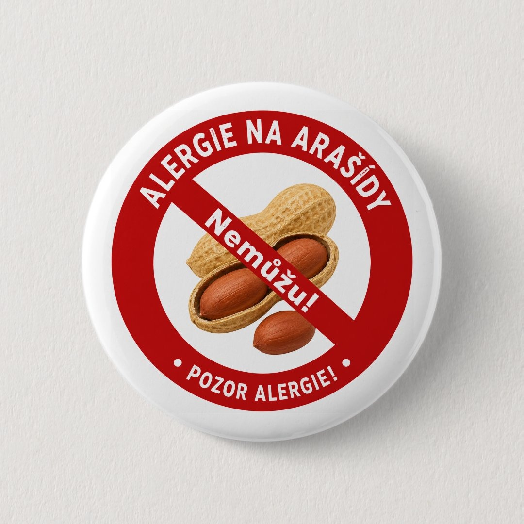 Alergie na arašídy alergie pozor
